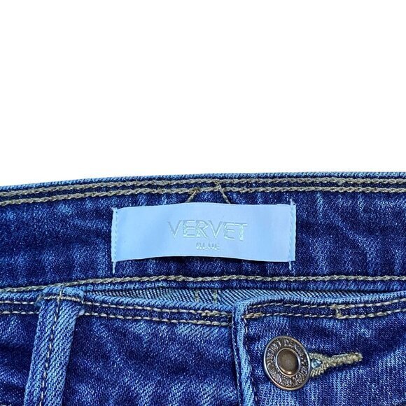 Vervet Womens Distressed Denim Jeans Size 29 VT917 - Picture 2 of 9